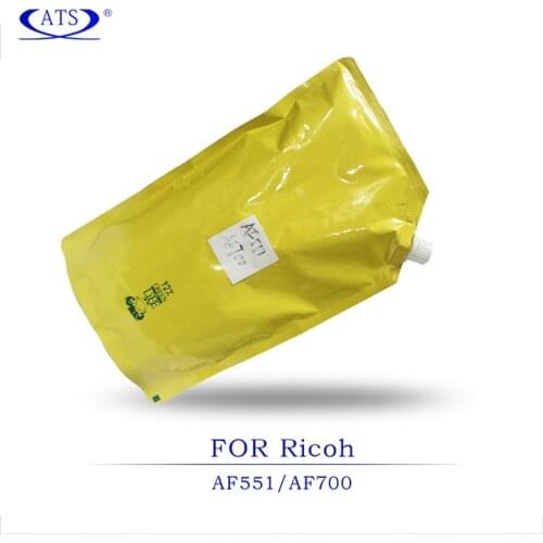 1KG Black Toner Powder for Ricoh AFicio AF 551 700 compatible Copier spare parts AF551 AF700 printer supplies