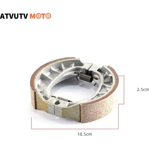 1Pcs 105mm Rear Drum Brake Pads Shoes For GY6 125cc 150cc 152QMI 157QMJ 1P52QMI 1P57QMJ Scooter Moped