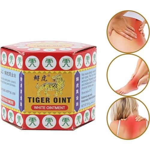 1Pcs Relief Headache Essential Oil Massage To Relieve Headaches Red Tiger Head Menthol Balm Refreshing Mosquito Repellent
