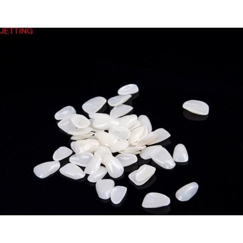 50Pcs=1 Bag Dental Ultra Thin Whitening Veneers Resin Teeth Anterior Temporary Health Ultra-Thin Resin Teeth Porcelain