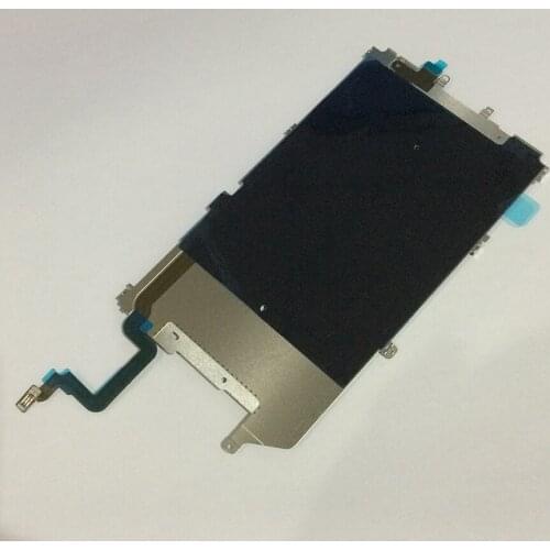 50pcs/lot Metal Backplate Shield for iPhone 6 Plus 5.5inch LCD Metal Heat Back Plate with Home Button Extend Flex Cable