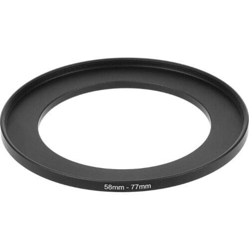 58mm To 77mm Metal Step Up Rings Lens Adapter Filter Camera Tool Accessories New