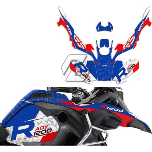Motorcycle Decals Case for BMW R1200GS Adventure R1200 ADV 2014-2017 Anti-UV