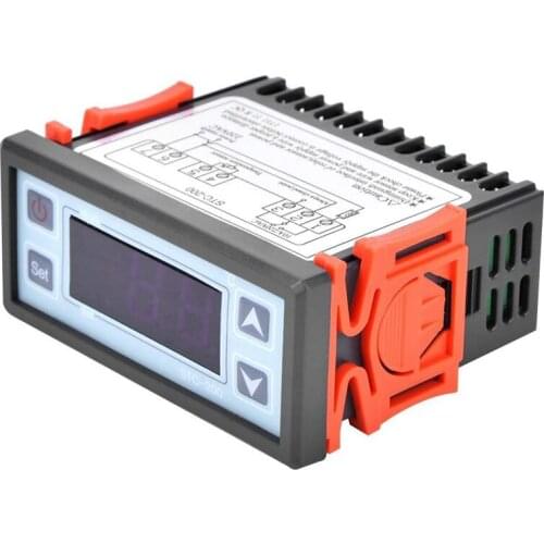 STC-200 Digital Thermostat Temperature Controller Microcomputer Refrigeration Heating Controller AC220V