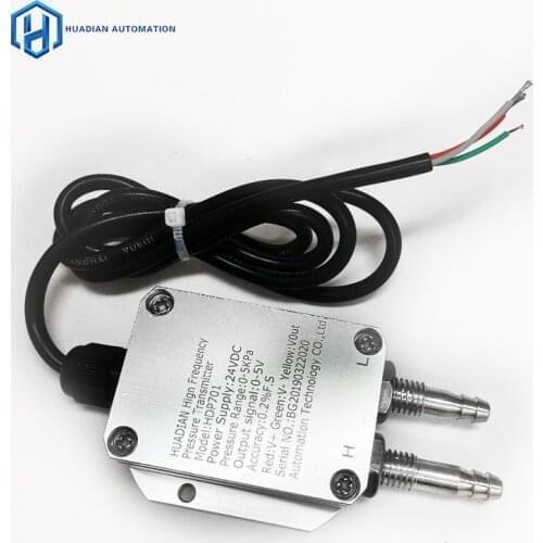 Air Differential pressure transmitter 4-20mA output 12-36vdc power supply -1kpa-+1kpa