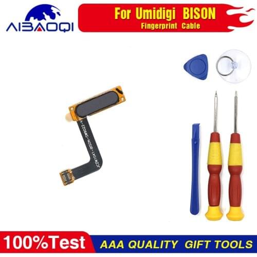 Fingerprint Cable+SOS/PTT Button Cable+Power Volume Cable+Camera key Cable Parts+Free Tools For Umidigi BISON Phone