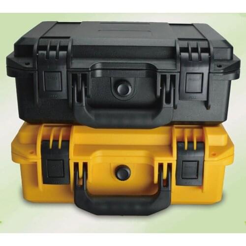Multi-functional plastic instrument case waterproof plastic tool box