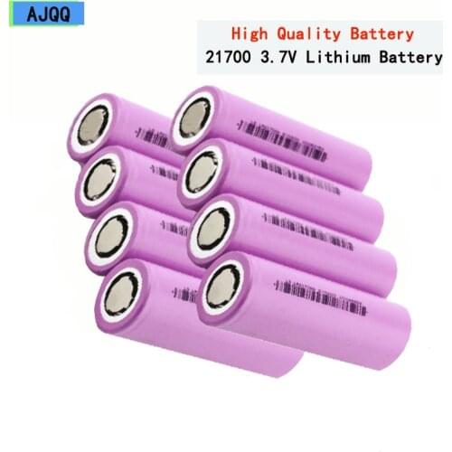 New AJQQ 21700 mod 3.7V 4000mAh Rechargeable Battery High Power Discharge Li Ion Batteries Use for Flashlight Mod/kit