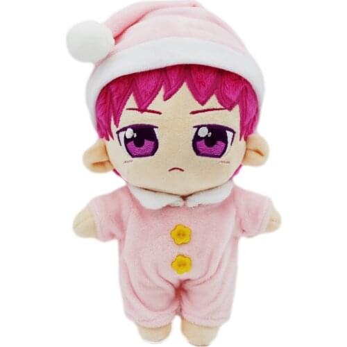 Plush Doll Clothes 20cm Pink Pajamas Sleepcoat Jumpsuit Kawaii Overall Suit for Star Doll Anime Plush Accessories