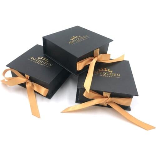 Wholesale 500pcs/lot wholesale Paper jewelry boxes cardboard paper jewelry boxes necklace box jewelry custom