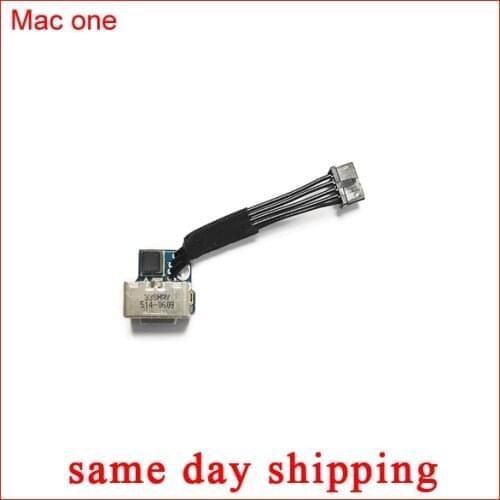 Original A1181 DC Jack Board for Apple MacBook A1181 13.3" DC-IN Power Jack Board DC Jack with Cable 2006-2009 Year 820-1955-A