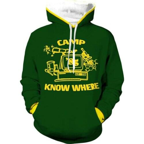 Movie Stranger Things Season 3 Dustin Hoodies Cosplay 3D Print Jacket Costume Pullover Hoodie Sweatshirt Coat Unisex Hooded