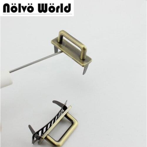 100pcs 19mm inside 4 colors NEW handbag/bag metal accessory,arch bridge connector hanger zinc alloy u ring bags 50pcs