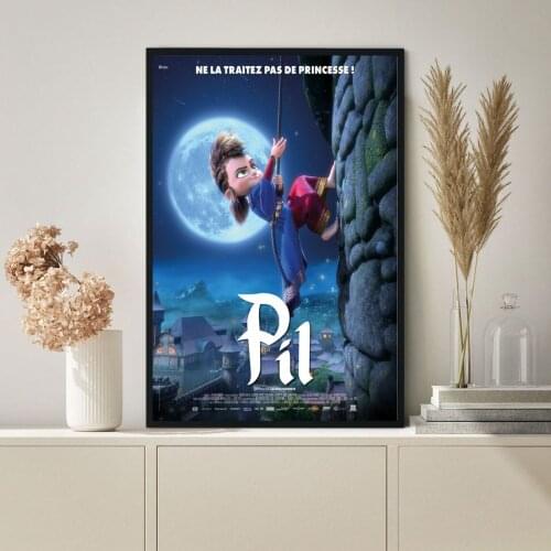 Pil Anime Movie Poster Canvas Print Art Wall Painting Home Decoration Gift