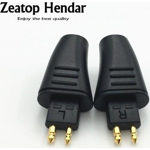 1Pair Upgrade Headphone Earphone DIY Audio Custom Male Pin Adapter for FOSTEX TH900 MKII MK2 LN006026 Connector
