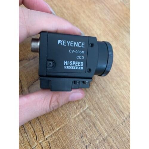 1PCS KEYENCE CCD CAMERA CV-035M CV035M TESTED -USED