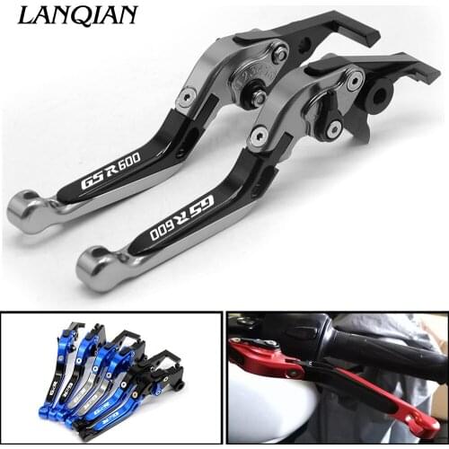 2018 New arrivals Motorcycle Adjustable Folding Extendable Brake Clutch Lever For SUZUKI GSR600 GSR 600 2006-2011 2007 2008 2009