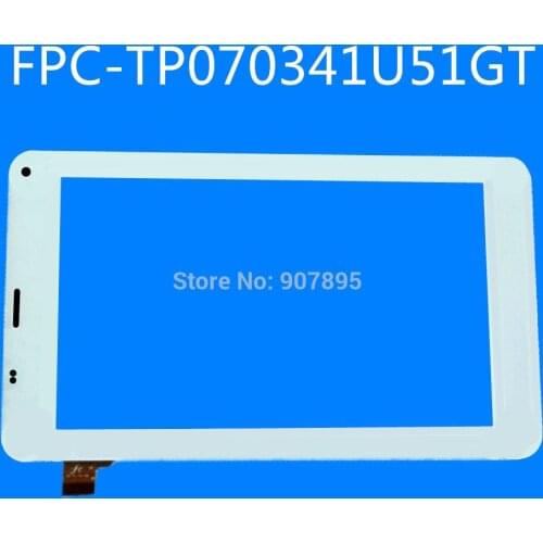 7Inch NJG070123ACGOB-V3 Glass For Talk 7X (u51gt)Touch screen touchscreen capacitance panel handwritten black color