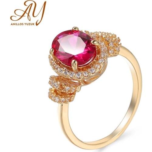 Anillos Yuzuk 925 Silver Engagement Finger Ring For Women Gemstone Pink ZIrconia Rings Crystal Statement Fine Jewelry Gifts