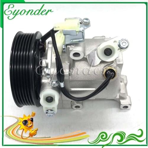 Auto AC A/C Air Conditioning Compressor Cooling Pump PV6 SV07C for Toyota Passo Rush Daihatsu Terios 447160-2270 447190-6121