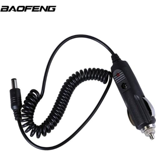 Walkie Talkie Car Charger Cable for Baofeng UV-5R UV-82 12V Car Charger Cable for Baofeng Radios