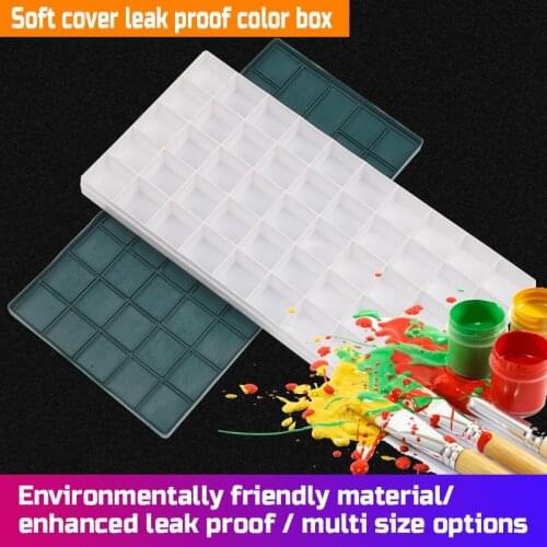 Pigment box Large capacity toner box Art pigment box Gouache pigment acrylic pigment box