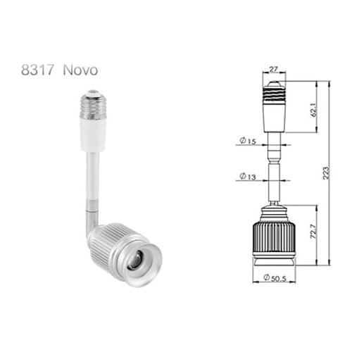 E27 base COB 4w led led light bulb with focus for bar shop