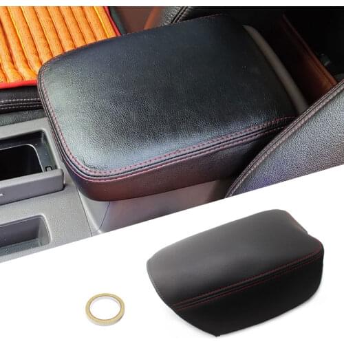 Car Interior Center Armrest Console Box Cover Microfiber Leather Sticker Trim For Honda CRV 2012 2013 2014 2015 2016