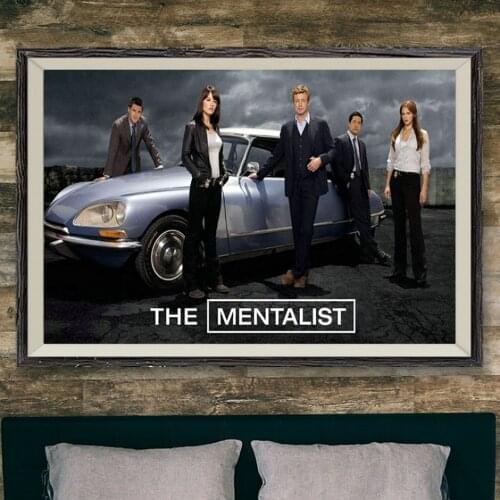199 The Mentalist TV Show Wall Silk Cloth Poster Art Decoration Gift