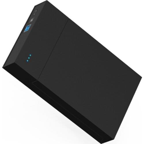 F3MA Blueendless 2.5in 3.5in Hard Disk Enclosure SATA Serial USB3.0 5Gbps Hard Disk Case Box External for Windows Linux 6TB