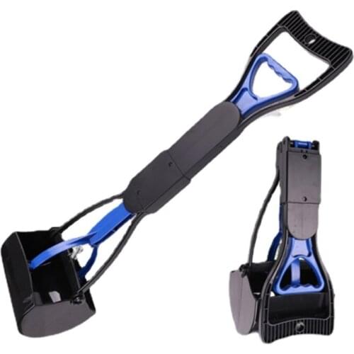 Pet Pooper Long Handle Dog Poop Scoop Shovel Pick Up Animal Waste Picker Pet Outdoor Cleaning Tools Cleaning Supplies