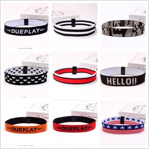 Fashion Sports Yoga Elastic Headband For Men Women Girls Hair Bands Wrap Accessories Turban Hairband Scrunchy Headwrap Headdress