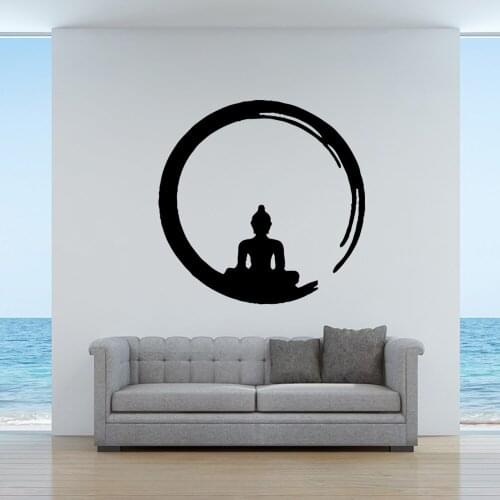 Cartoon buddha Nursery Wall Stickers Vinyl Art Decals For Bedroom Decoration Wall Decal Home Decor
