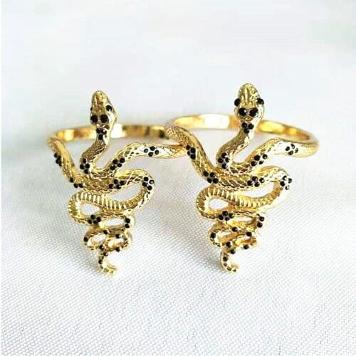 10PCS/Spot new metal snake napkin ring for wedding banquet prayer family gathering table decoration decoration free shipping