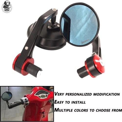 Suitable FOR Vespa Piaggio GT GTV GTS LT S LX LXV 50 125 250 300 300ie Motorcycle Rearview Mirror Side Projection Mirror