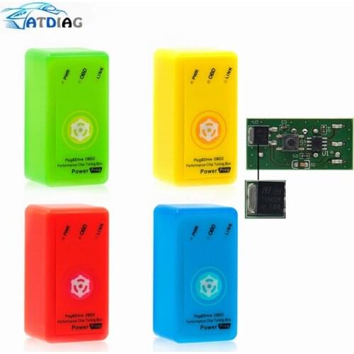 Full Chip Saving 15% Fuel ECOOBD2 NitroOBD2 Chip Tuning Box ECO OBD2 Nitro OBD2 For Diesel & Benzine Engine with reset button