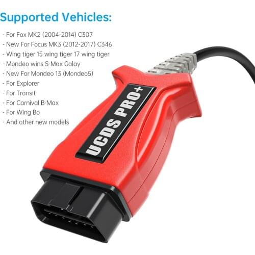 Car Accessories Professional for FOCOM UCDS PRO+ V1.27.001 with 35 Tokens Full License UCDS pro UCDS For Ford Full Activate