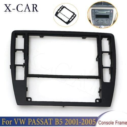 X-CAR 1PCS Car Console Frame Center Console Trim Bezel Panel Decorative Frame For VW PASSAT B5 2001 2002 2003-2005 3B0858069