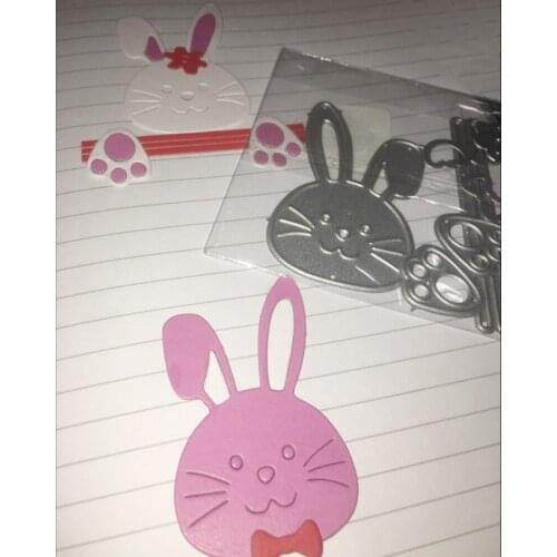 New Easter Bunny craft die metal cutting die scrapbook stamp carving paper card stamping die new DIY die