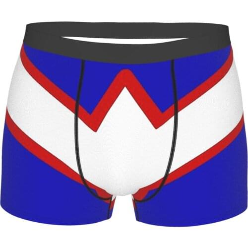 All Might Cool My Hero Academia Deku One for All Underpants Homme Panties Man Underwear Print Shorts Boxer Briefs