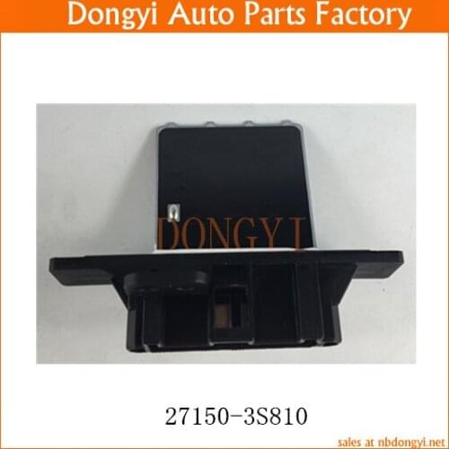 Heater Blower Motor Resistor use OE NO. 27150-3S810