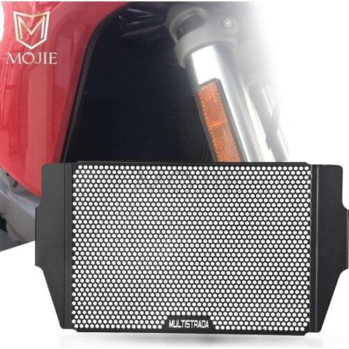 For Ducati Multistrada 1200 10-14 Multistrada 1200S 2010 2011 2012 2013 2014 Motorcycle Radiator Guard Grille Protector Cover