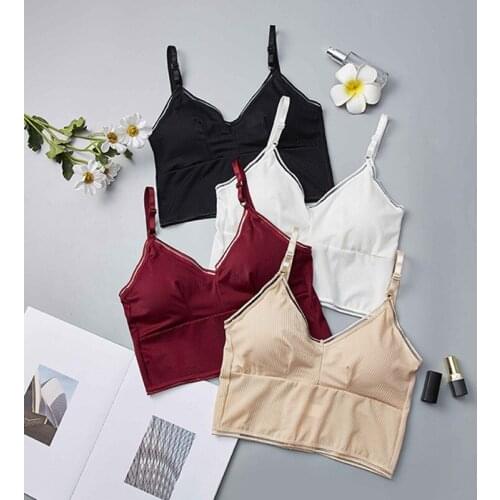 Women Camisole Slim Tube Top Sexy Vest Camisole Crop Top Female Sexy Lingerie