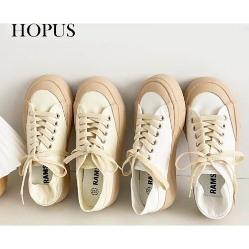 Women Shoes 2021 New Fashion Canvas White Women Casual Shoes Flats Canvas Women Sport Shoes Women Sneakers Platform Sneakers