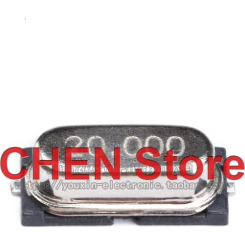 10pcs 49SMD SMD type crystal passive crystal 20MHz 20PF 20PPM 20M