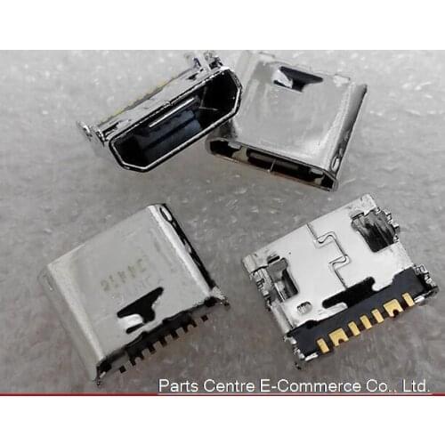 5 pcs Original new 7 PIN Micro USB Charger charging connector port for Samsung I9152P I9158P I9082I making corrent