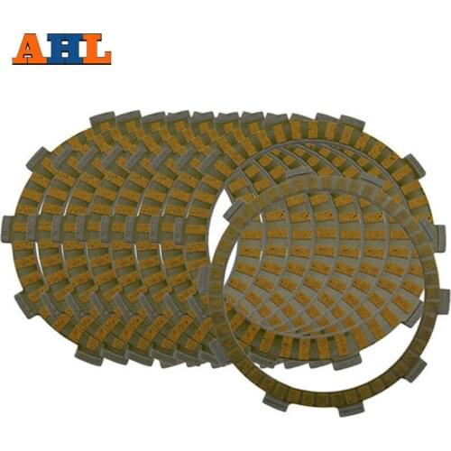 9pcs Motorcycle Clutch Friction Plates Set For Honda VFR750 VFR750F 86-97 VFR800Fi 98-99