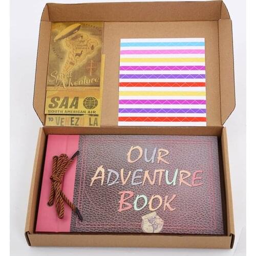Diy Handmade Photo Album Decor Anniversary Wedding Feast Adventure Books 40 Pages