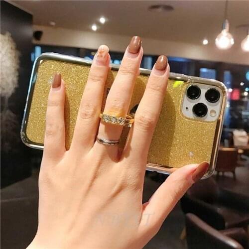 Gradient Glitter Shockproof Case for OnePlus Nord 1+ Nord 1+ 8 Pro OnePlus 8 Pro Soft Silicon Cover for OnePlus 8T 1+ 8T Fundas