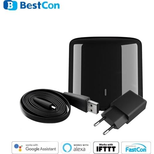 Broadlink RM4 Mini RM4C Mini BestCon WiFi 4G IR Remote Controller APP Control Smart Home Works With Alexa Echo Google Home Mini